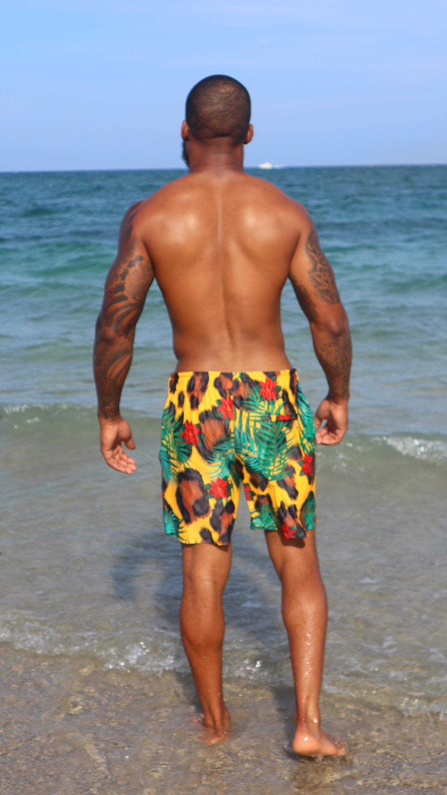 Exotic Paradise - Swim Shorts